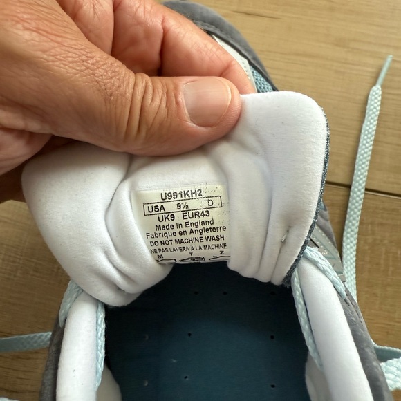 New Balance x Kith 991 v2 Osaka Pack size 9.5 color Grey / Blue - Picture 5 of 15